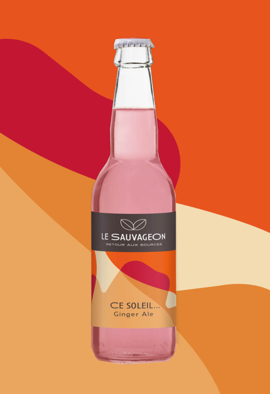 Ce Soleil ginger ale 33cl Le Sauvageon