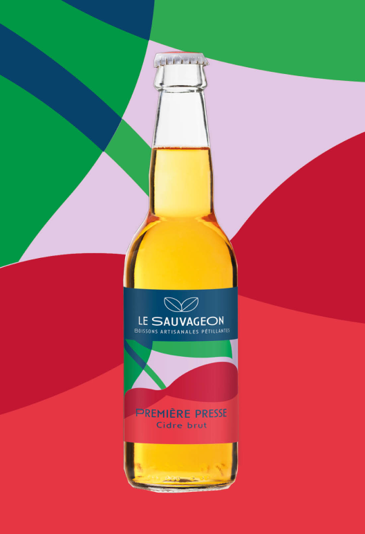 Première presse Cidre 33cl Le Sauvageon